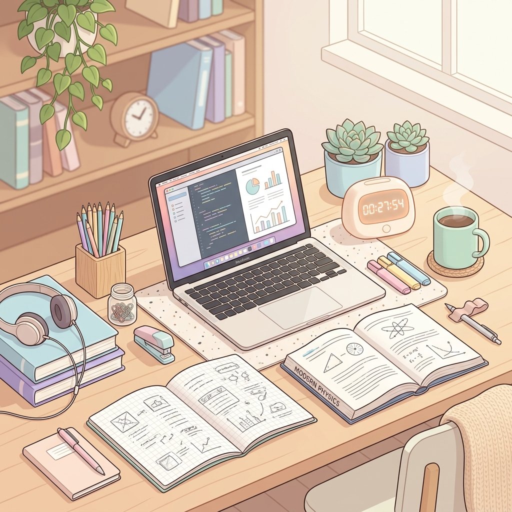 Beat Exam Anxiety: Countdown Timers and Study Streaks