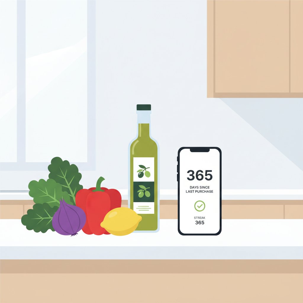 Break the Takeout Habit with Days Since Tracking
