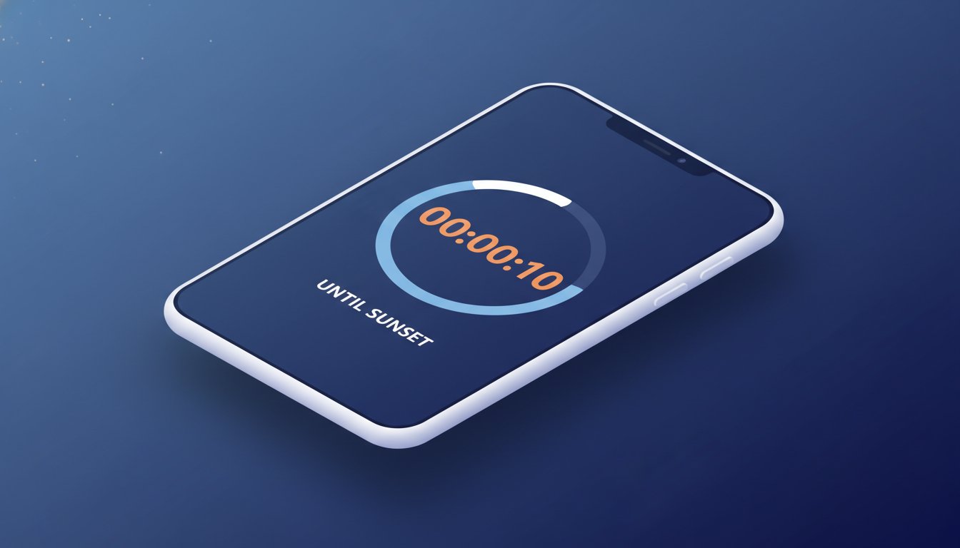 Build a Better Evening Routine with Countdown Timers - illustration 1