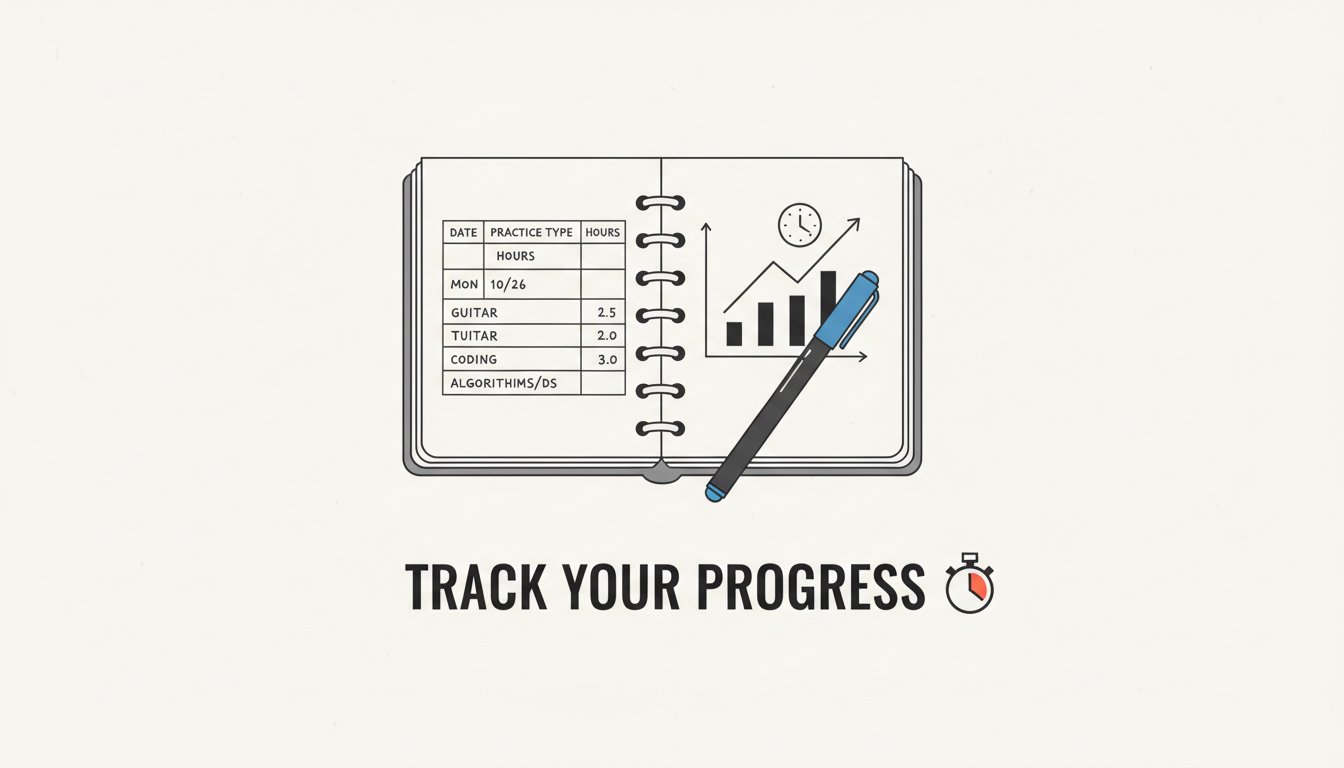 The 10,000-Hour Rule: Tracking Your Progress to Mastery - illustration 1