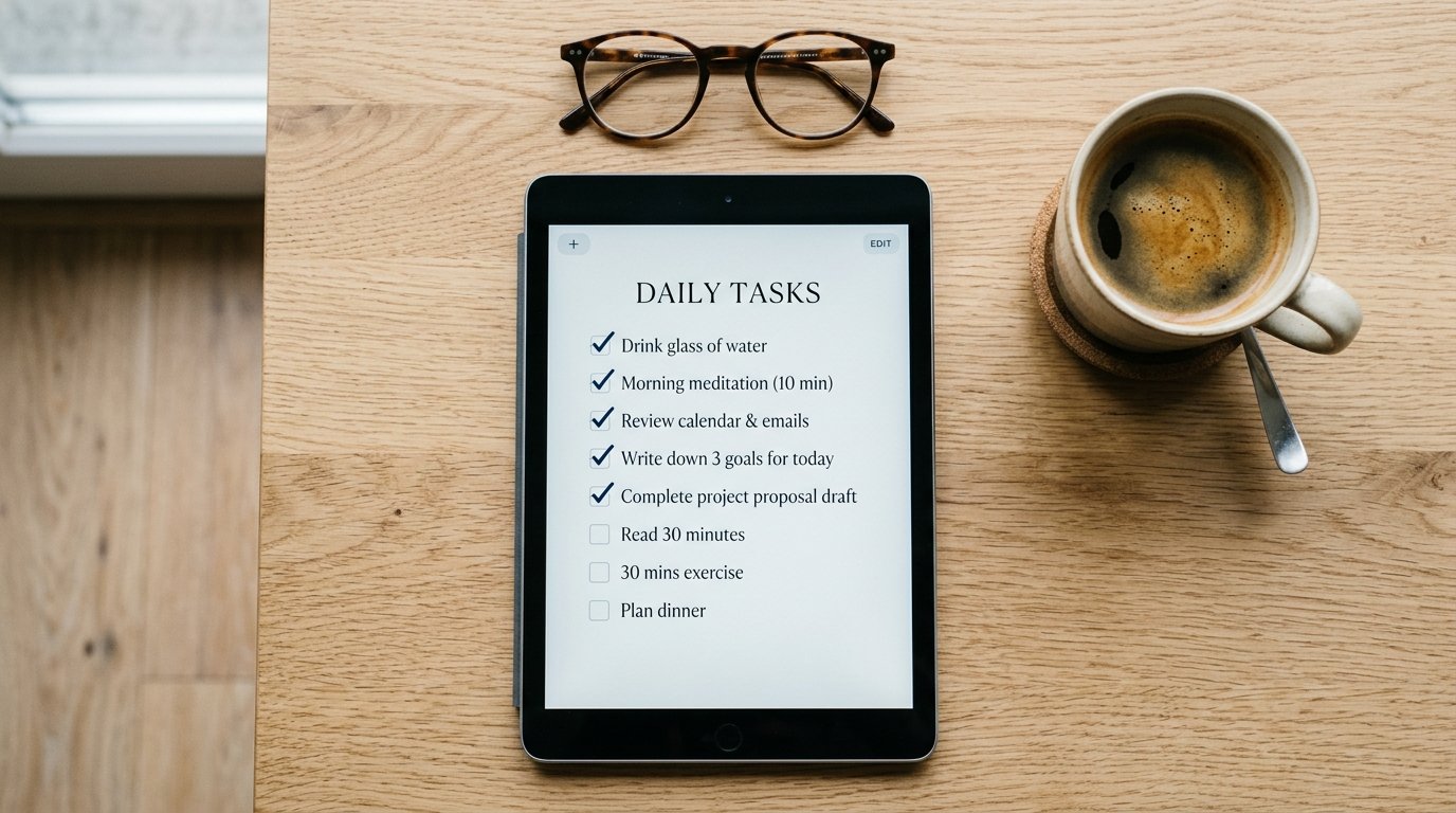 The Monthly Reset: 15 Checklist Ideas to Refocus - illustration 1